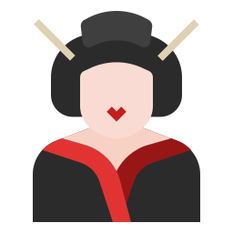 geisha icona