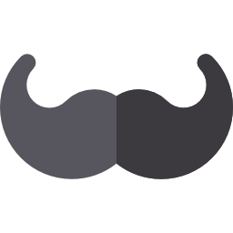 moustache Icône