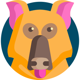 Perro icono