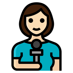 Reportero icono