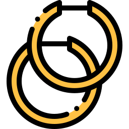 라운드 이어링 icon