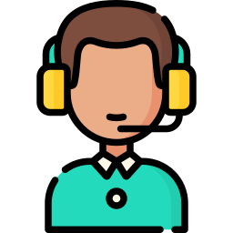 Customer service agent icon