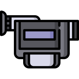 Videocámara icono
