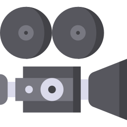Старая кинокамера иконка