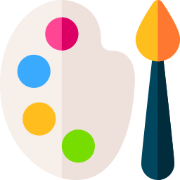 Painting palette icon