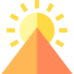 Pirámide icono