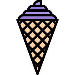 Cono de helado icono