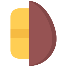 Chocolate egg icon