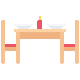 Dinning table icon