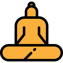 grande buddha della tailandia icona