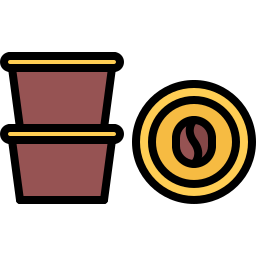 Cápsula de café icono