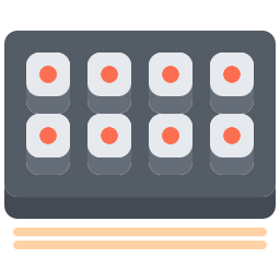 Sushi roll icon