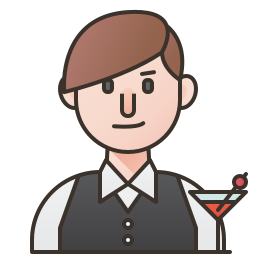 Barman icono