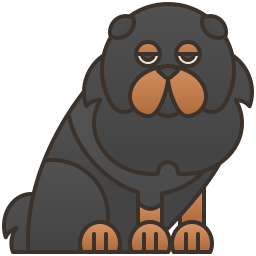 mastiff tybetański ikona