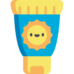 Protector solar icono