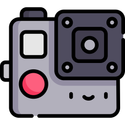 sportcamera icoon