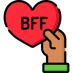 Best friend forever icon