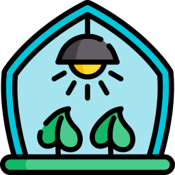 Invernadero icono