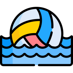 Pelota de playa icono