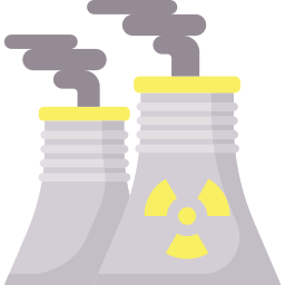 plante nucléaire Icône