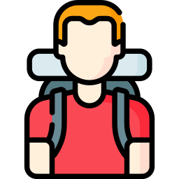 backpacker ikona