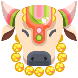 Sacred cow icon