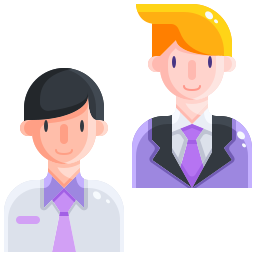 Hombre de negocios icono