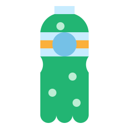 Sparkling water icon