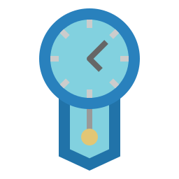 Wall clock icon