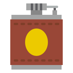 Hip flask icon