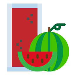 Watermelon juice icon