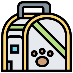 Cat carrier icon