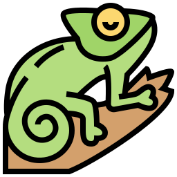 Хамелеон иконка