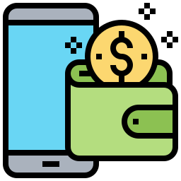 Digital wallet icon