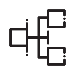 Estructura jerárquica icono