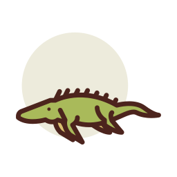 Dinosaurio icono