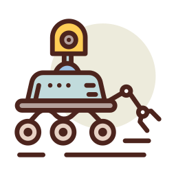 Moon rover Ícone