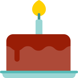 Birthday cake icon