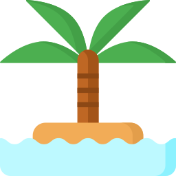 Palmera icono