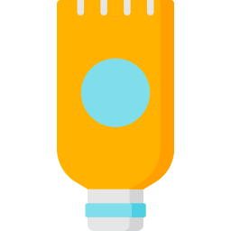 Bloqueador solar icono