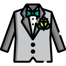 Свадебный костюм иконка