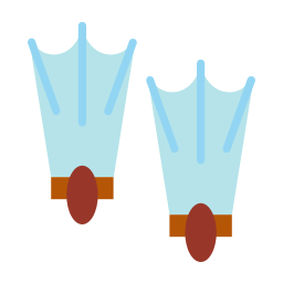 Nadadeiras Ícone