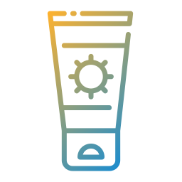 protezione solare icona