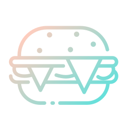 Cheese burger icon