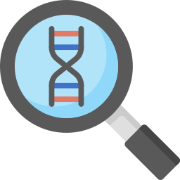 forensische wetenschap icoon