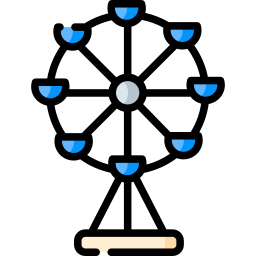 Roda gigante Ícone