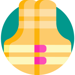Chaleco salvavidas icono