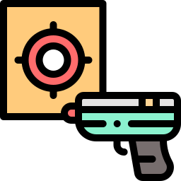 Shooting game icon
