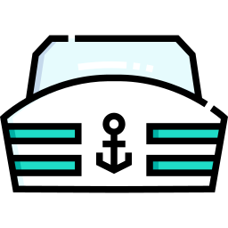 czapka marynarza ikona
