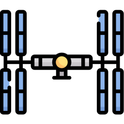 stazione spaziale icona